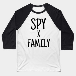 spy family Baseball T-Shirt